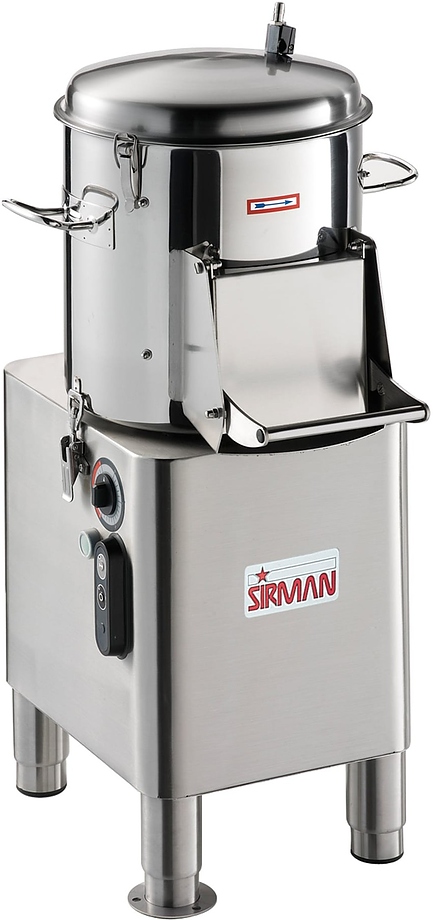 картофелечистка sirman ppj 20 sc 380в на подставке