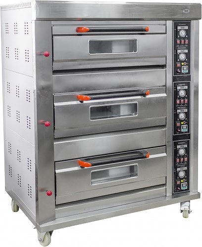 печь подовая газовая roal bakery 36g