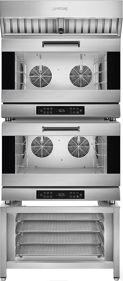 печь конвекционная smeg professional alfa420e1hds