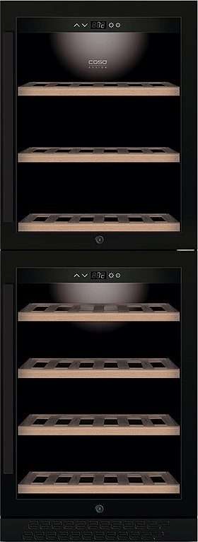 винный шкаф caso winechef pro 126-2d black