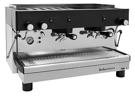 кофемашина robustezza sth2m высокие группы, черная
