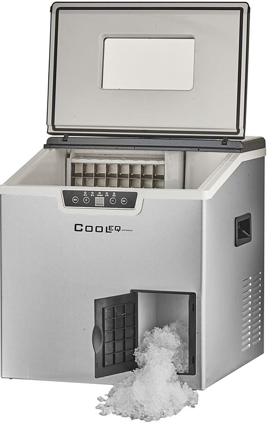 льдогенератор cooleq zbc-22c кубики с измельчителем