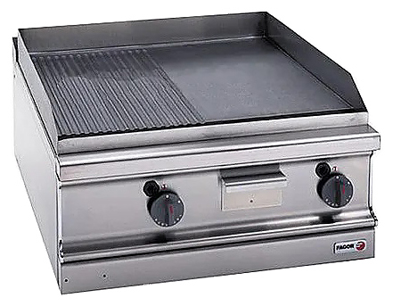 поверхность жарочная fagor ft-e710u l+r