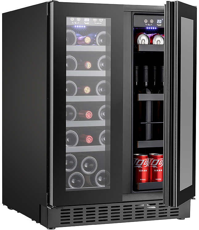 шкаф винный temptech som2dx60drb