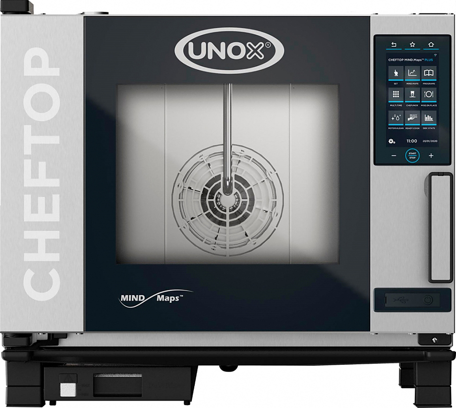пароконвектомат unox xevc-0511-gprm