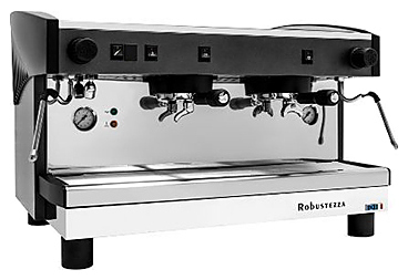 кофемашина robustezza st2m высокие группы, черная