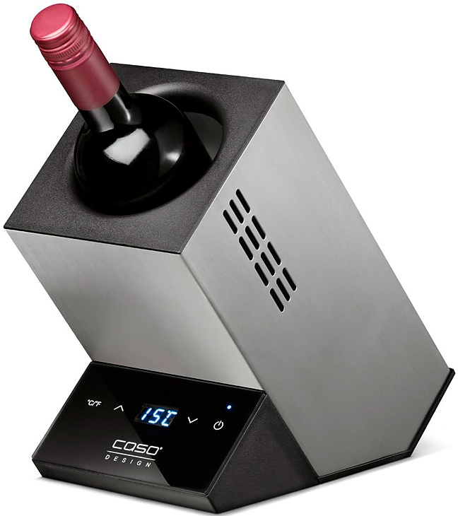 охладитель бутылок caso winecase one inox