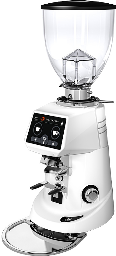 кофемолка fiorenzato f64 e белая