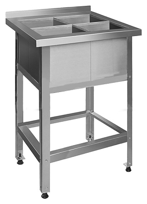 ванна моечная для яиц finist вмня-4 (800х800х850)