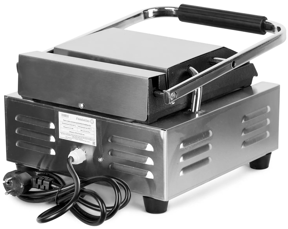 гриль прижимной foodatlas eg-601 eco