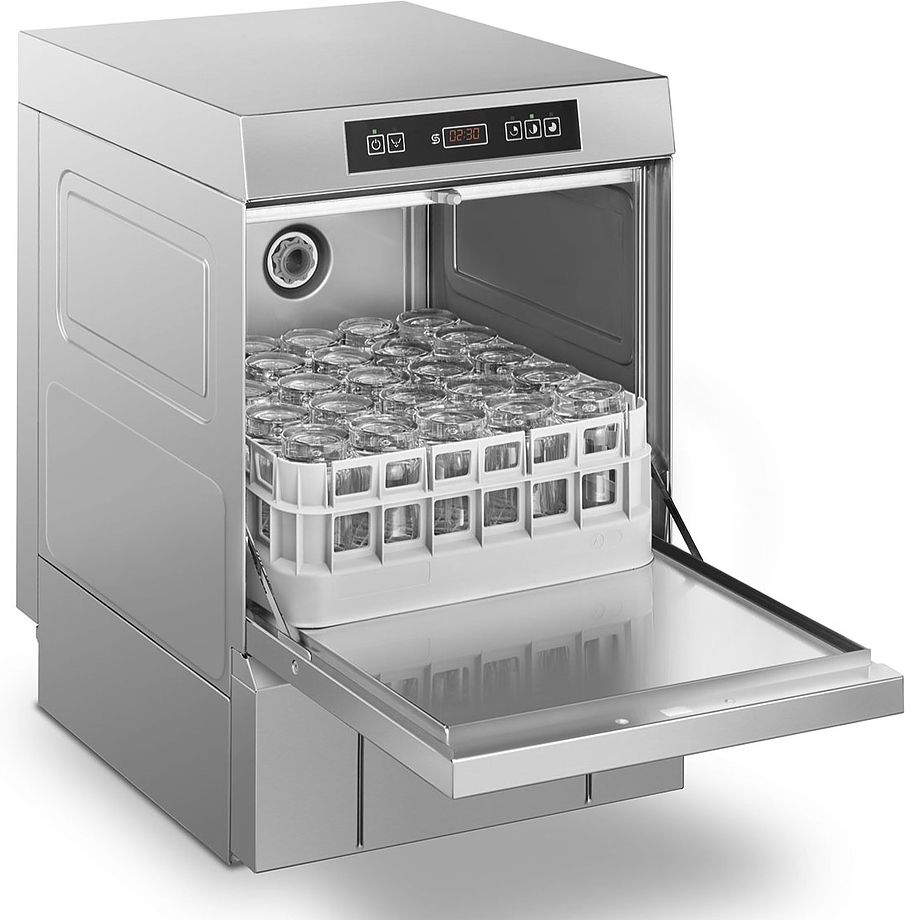 стаканомоечная машина smeg spg403ms