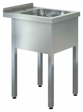 ванна моечная assum вмц-п2-1/400 н (500х700х850)