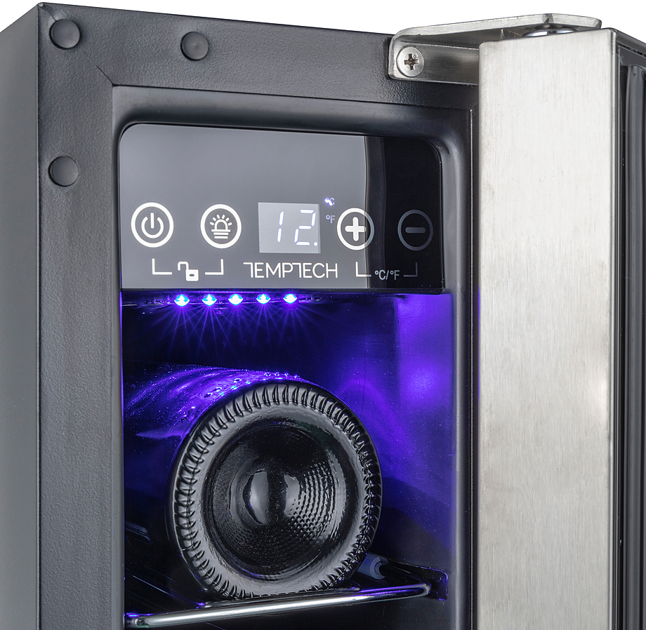 винный шкаф temptech wpq15scb