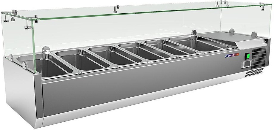витрина холодильная cooleq vrx 2000/380
