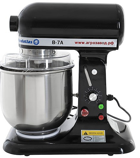 миксер планетарный foodatlas b-7a eco черный