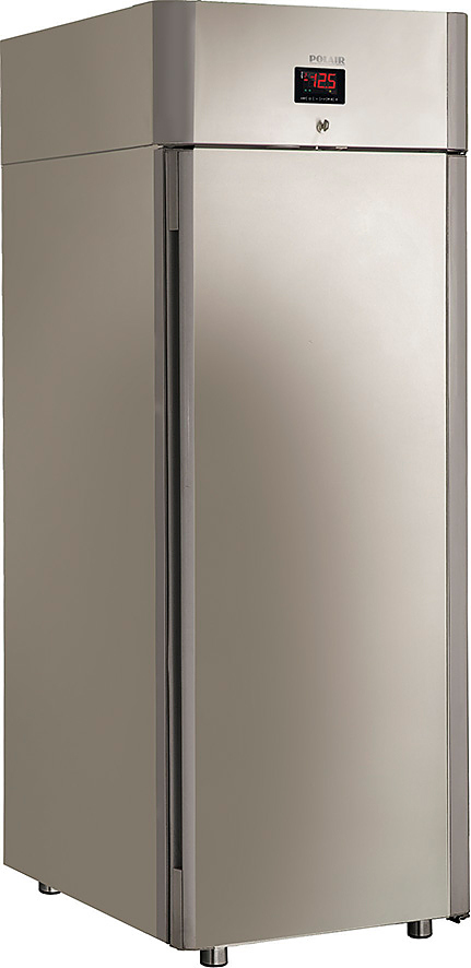 шкаф холодильный polair cm107-gm (r290) alu
