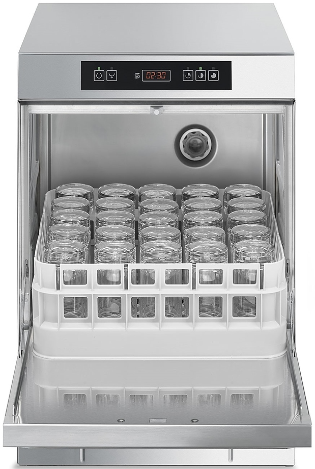 стаканомоечная машина smeg spg403ms