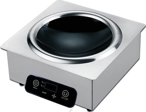 плита индукционная hurakan hkn-icb35w wok (встраиваемая)