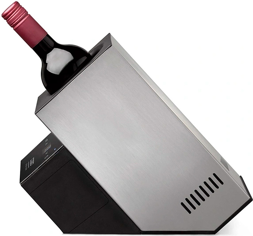 охладитель для бутылок caso winecase deluxe inox