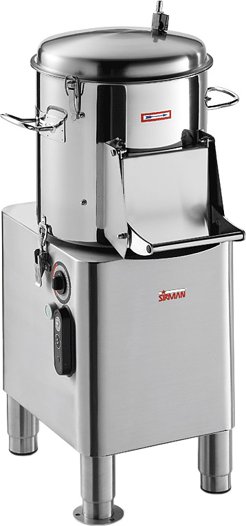 картофелечистка sirman ppj 10 sc 380в на подставке