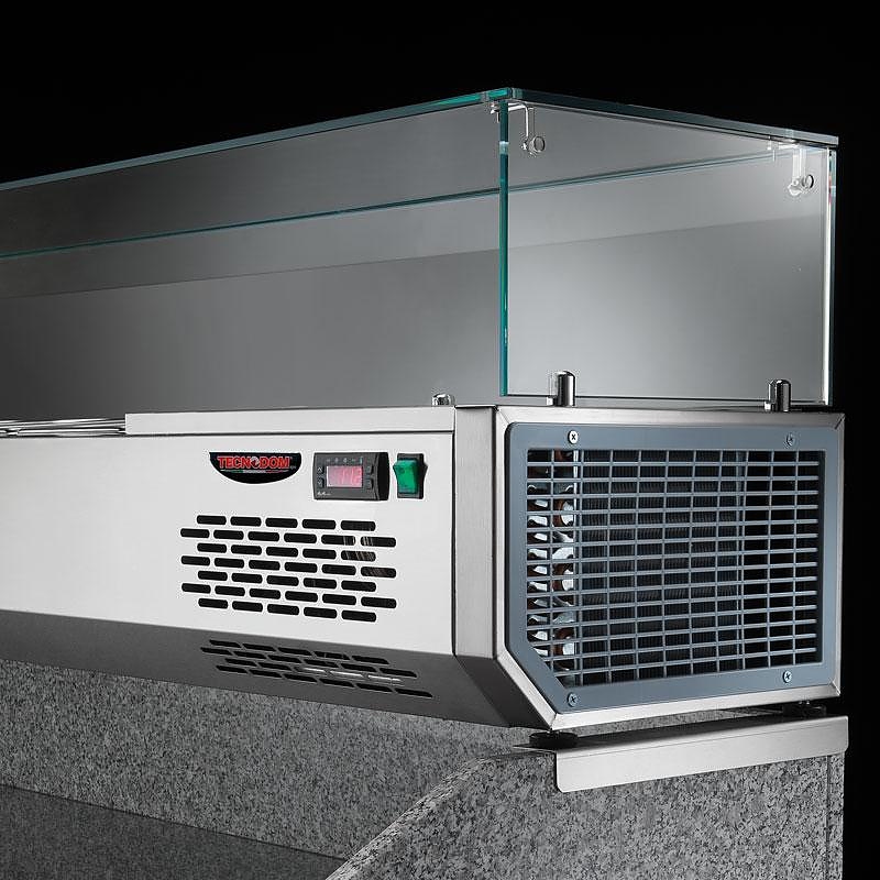 витрина холодильная tecnodom vr4190vd