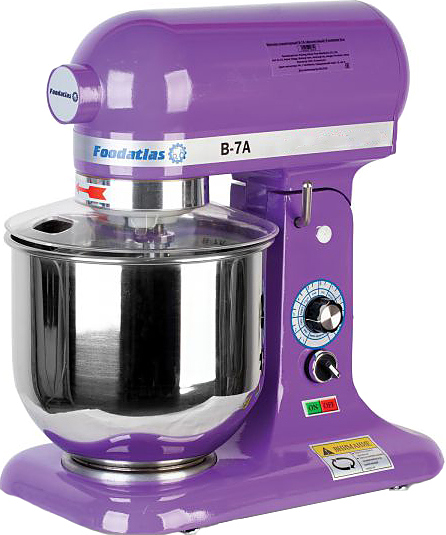 миксер планетарный foodatlas b-7a eco фиолетовый