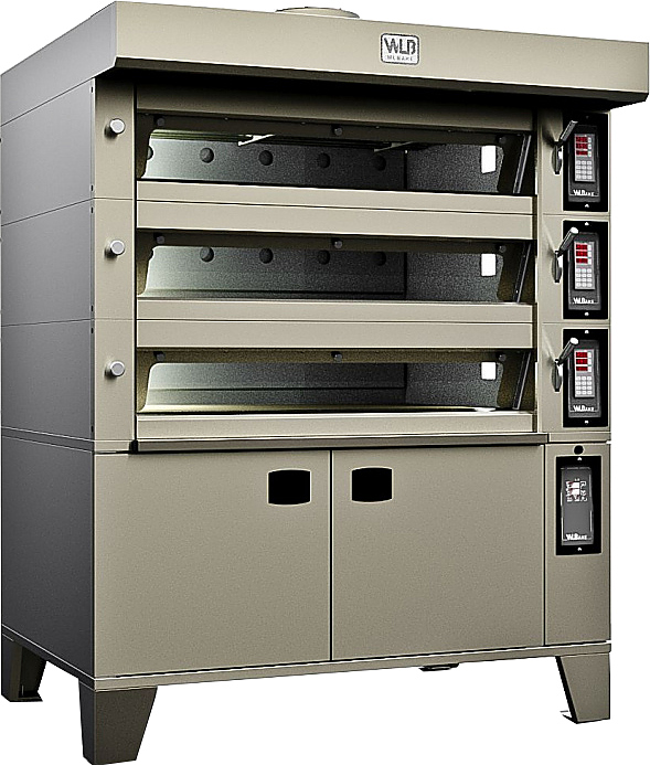 печь подовая wlbake 3d.3t4060