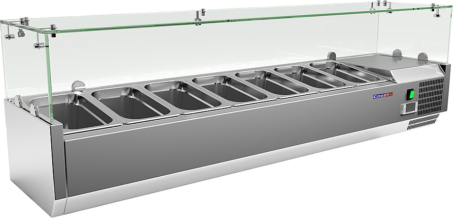 витрина холодильная cooleq vrx 1500/330