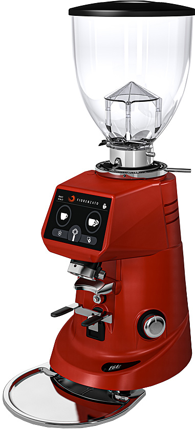 кофемолка fiorenzato f64 e красная