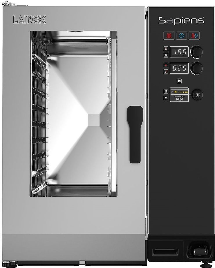 пароконвектомат lainox sapiens boosted sae101b+ob101e