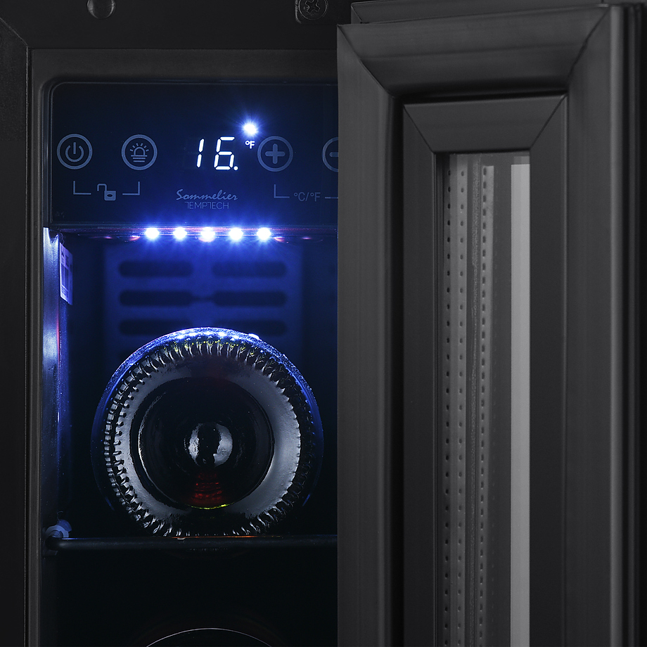 винный шкаф temptech somx15srb