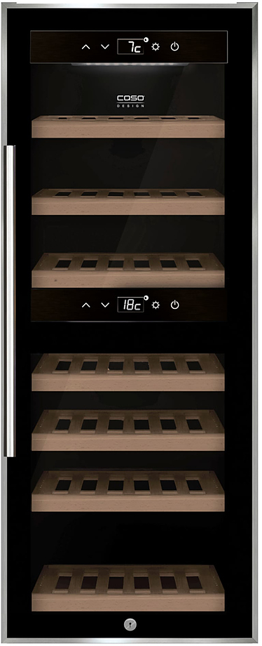 винный шкаф caso winecomfort 38 black