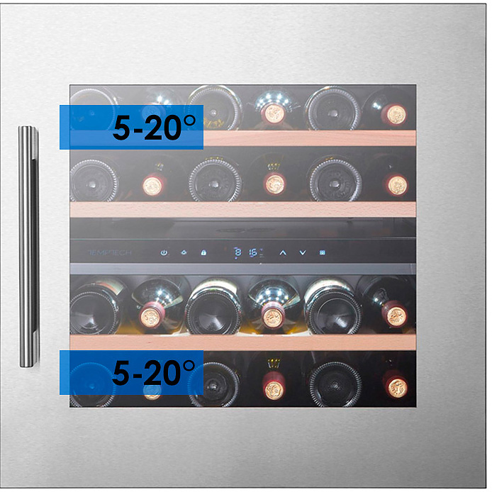 шкаф винный temptech oz60dx-24