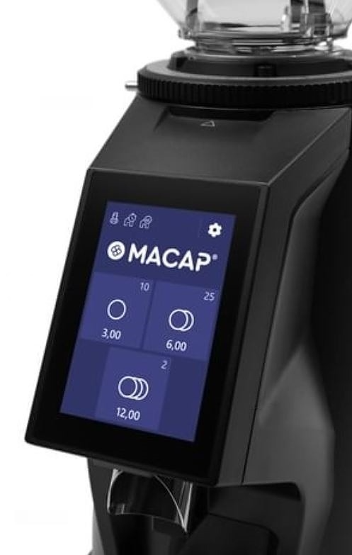 кофемолка macap m i40 touch черная