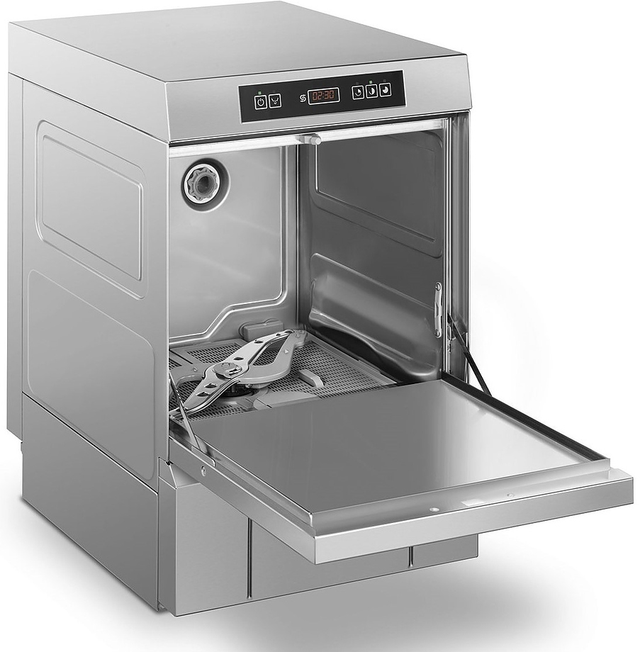стаканомоечная машина smeg spg403ms