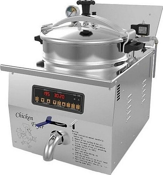 фритюрница под давлением redgastro mdxz-16