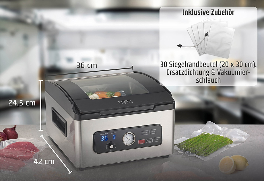 упаковщик вакуумный caso vacuchef 700