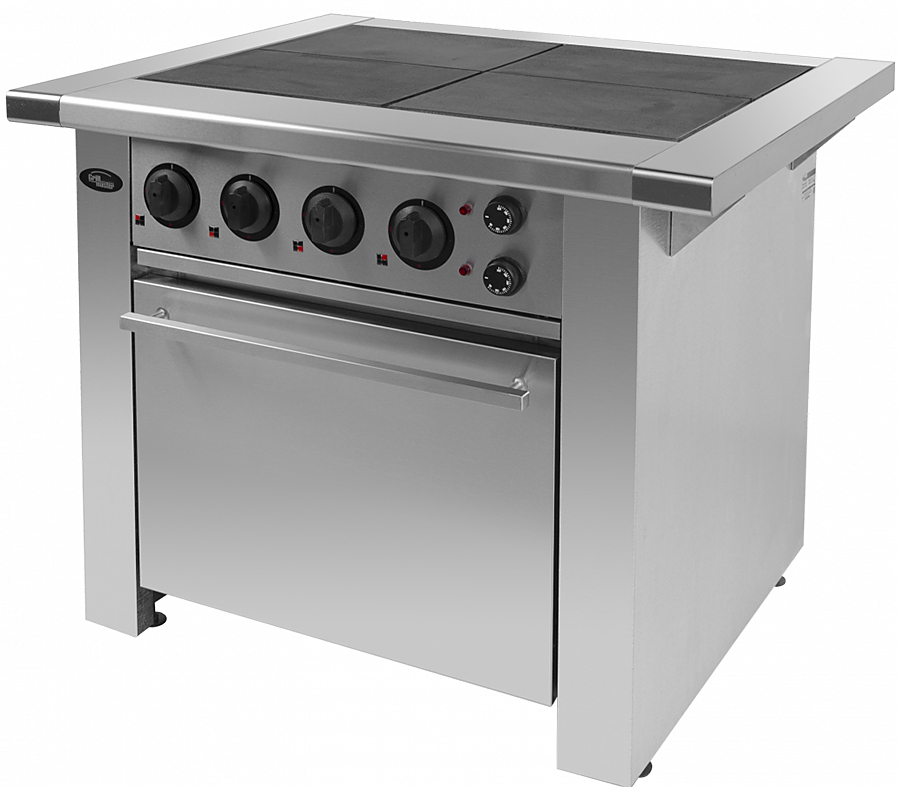 плита электрическая grill master ф4пдкэ/900