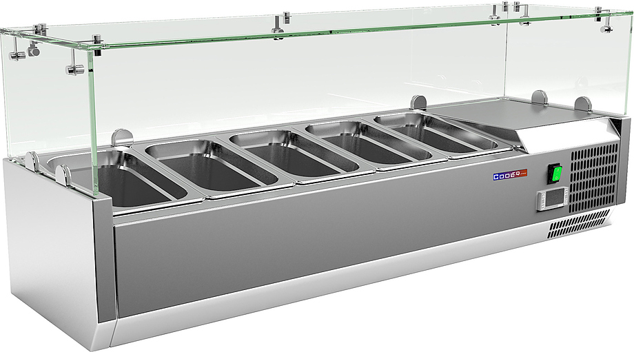 витрина холодильная cooleq vrx 1200/330