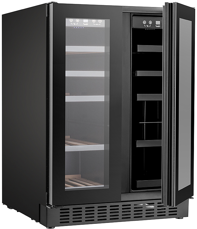 шкаф винный temptech som2dx60drb