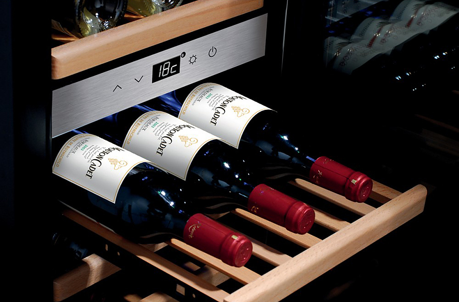 винный шкаф caso winecomfort 38 black