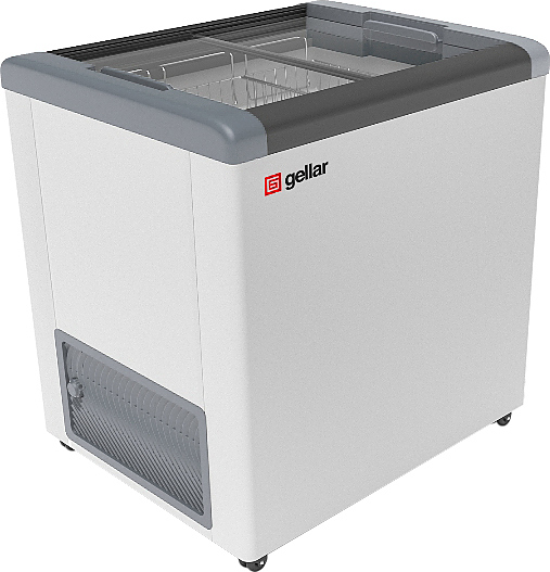 ларь морозильный frostor gellar fg 250 c серый (r290)