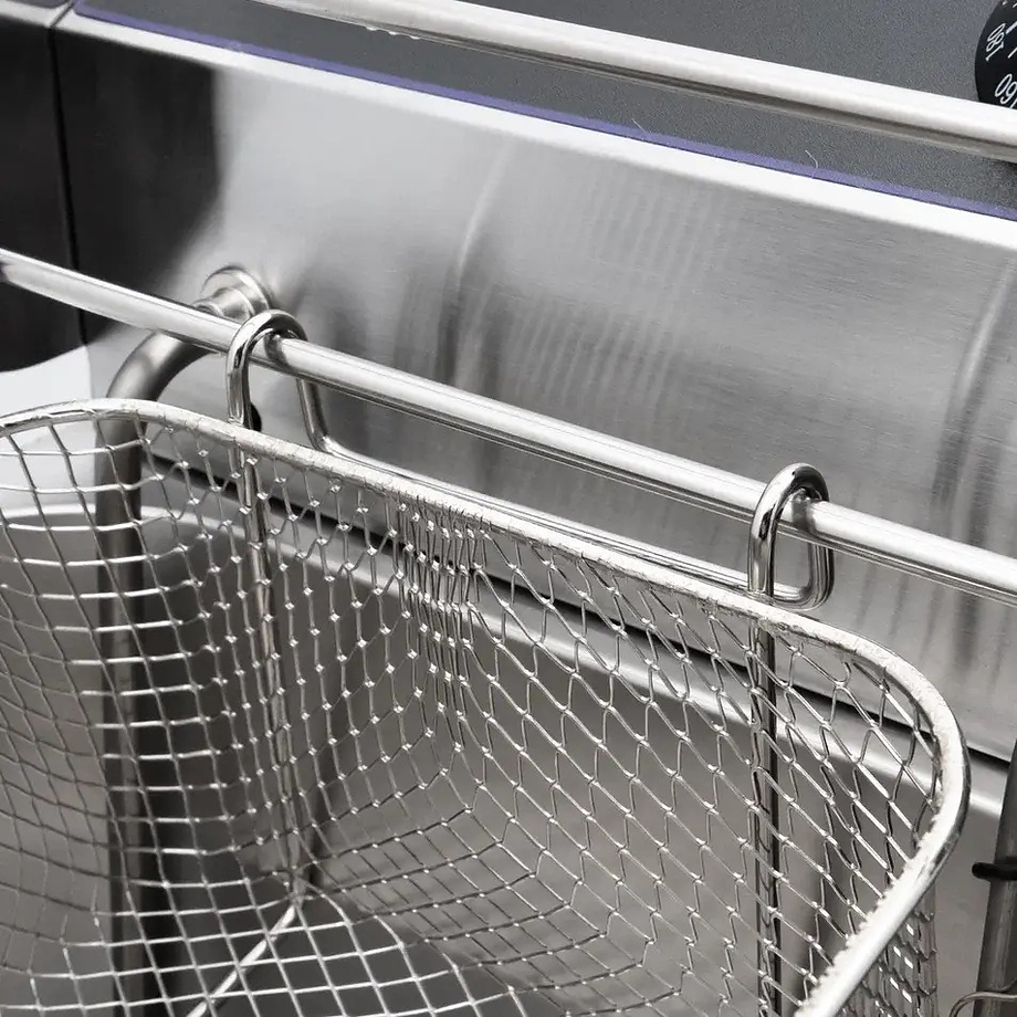 фритюрница eksi 6+6l electric fryer