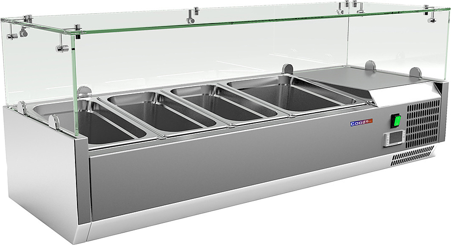 витрина холодильная cooleq vrx 1200/380