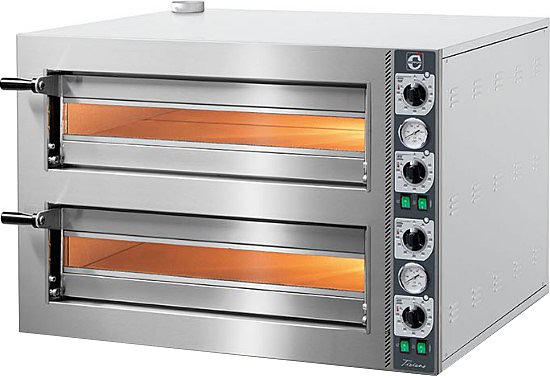 печь для пиццы cuppone tiziano tz425/2m