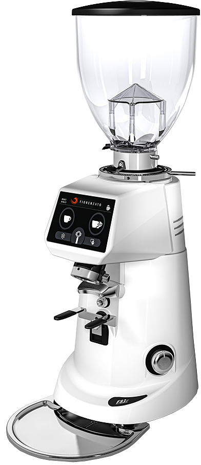 кофемолка fiorenzato f83 e белая