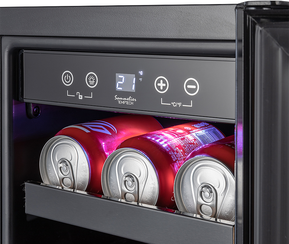 шкаф винный temptech som2dx60drb