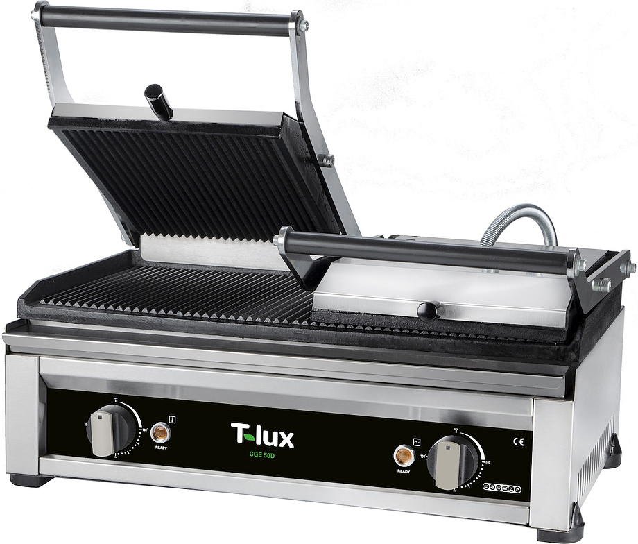 гриль контактный t-lux cge 50d