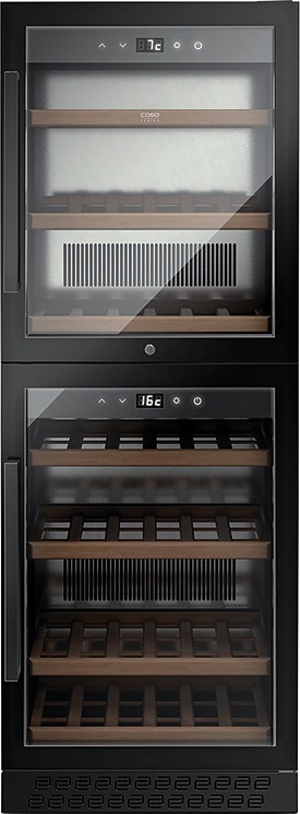 винный шкаф caso winechef pro 126-2d black